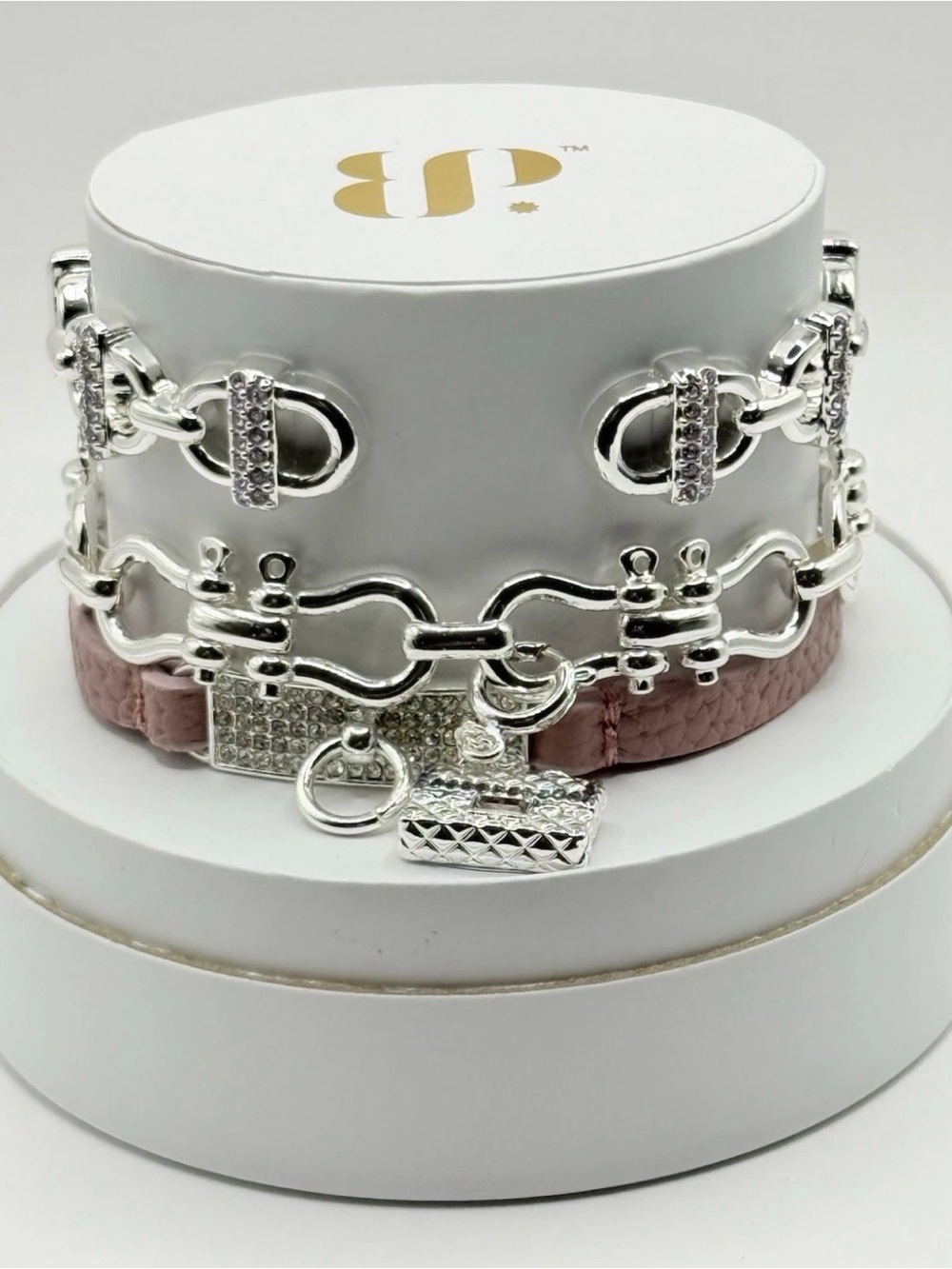 Bomb Party - 2026 Spring Stacks ST67617 “High-Maintenance Chic” Silver/ CZ NIB